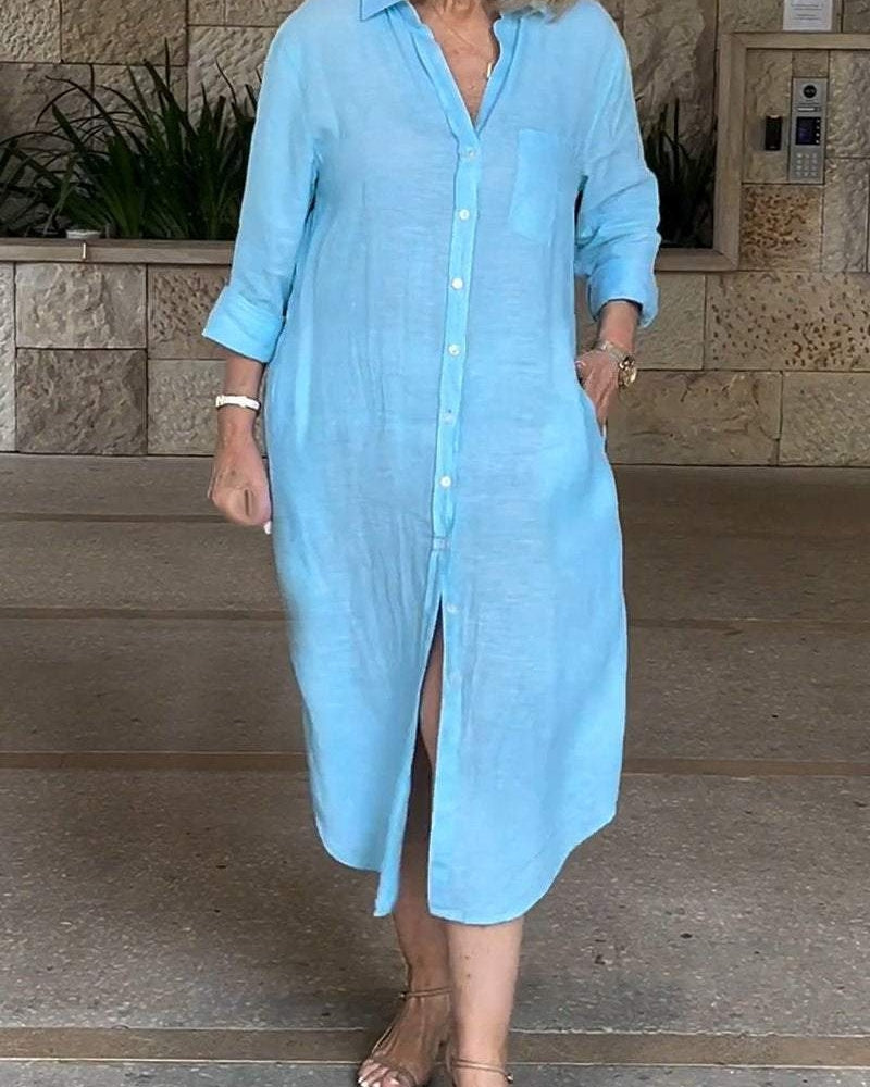 SARUSA - CLASSIC SHIRT DRESS