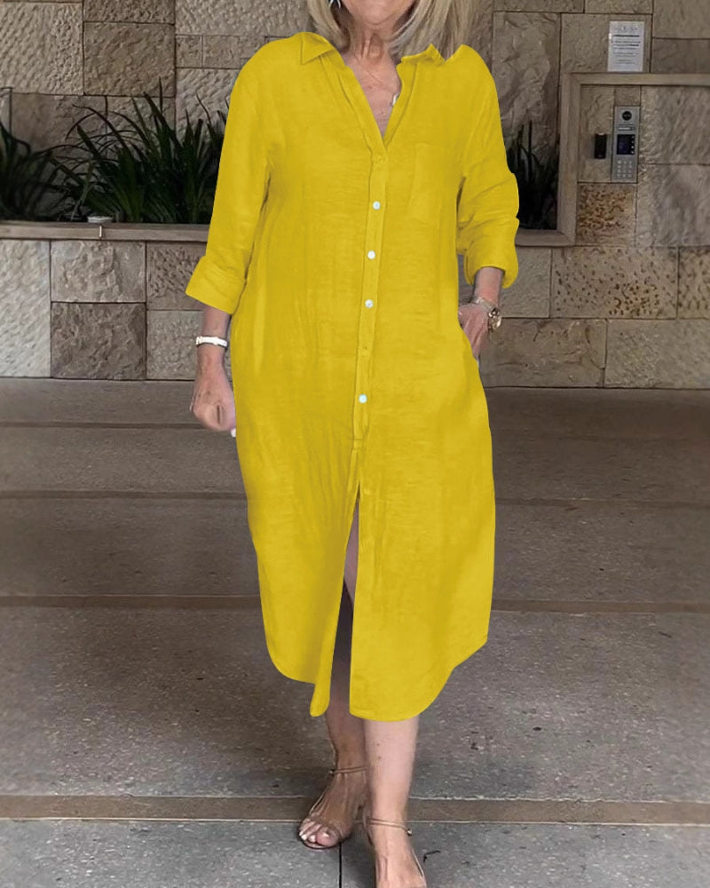 SARUSA - CLASSIC SHIRT DRESS