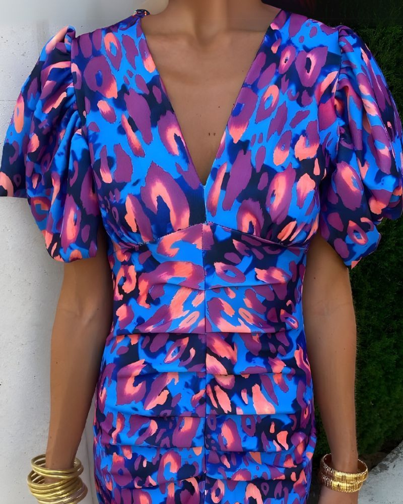 DALINE - Stylish and Vibrant Dress