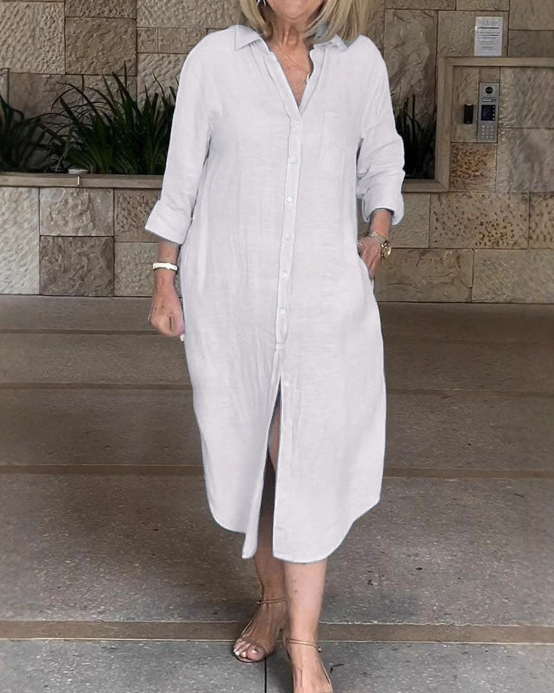 SARUSA - CLASSIC SHIRT DRESS