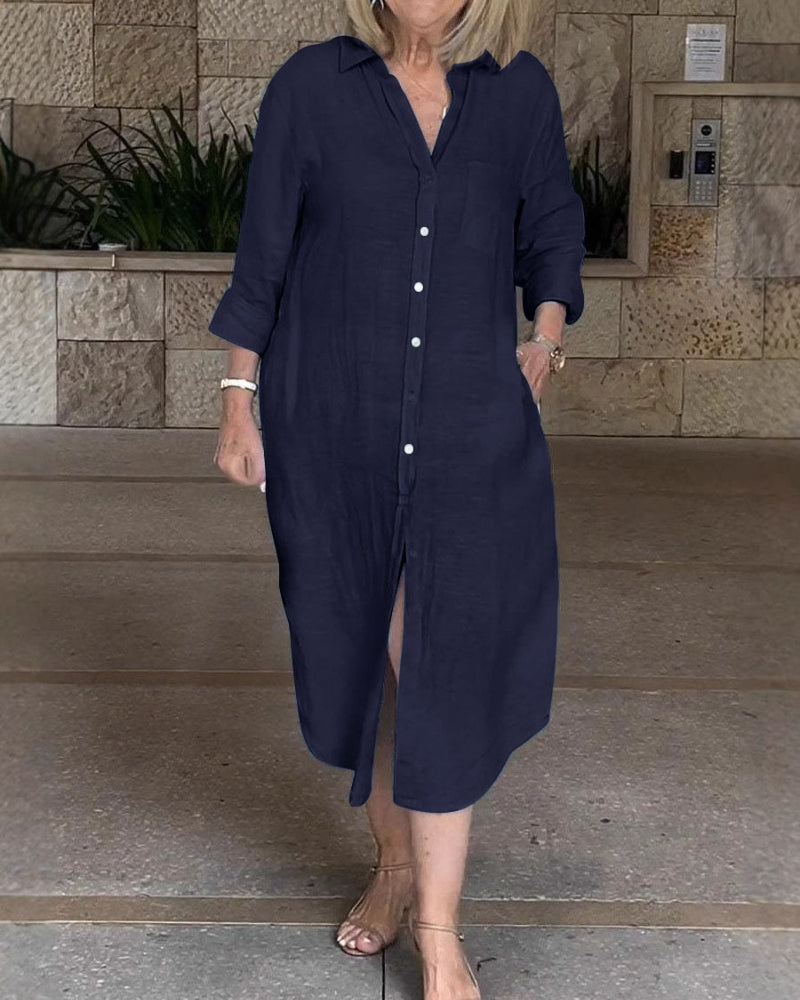 SARUSA - CLASSIC SHIRT DRESS