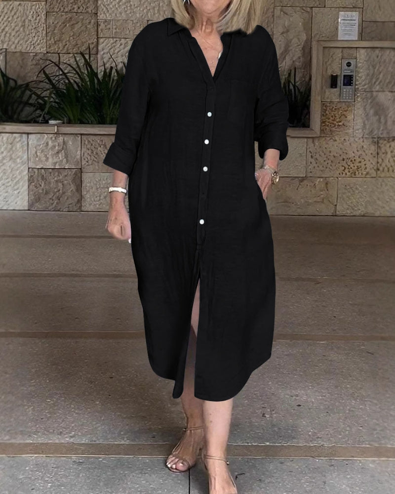 SARUSA - CLASSIC SHIRT DRESS