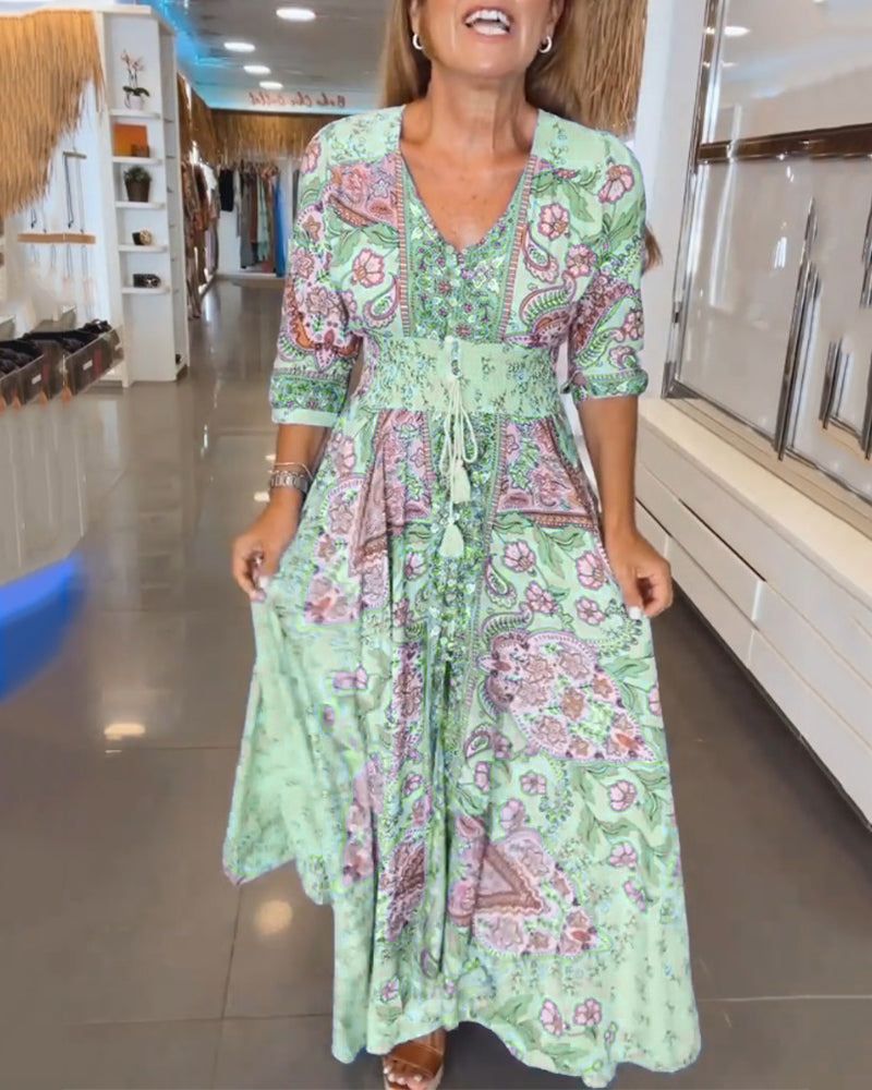 HELIGA - FLOWY SUMMER DRESS