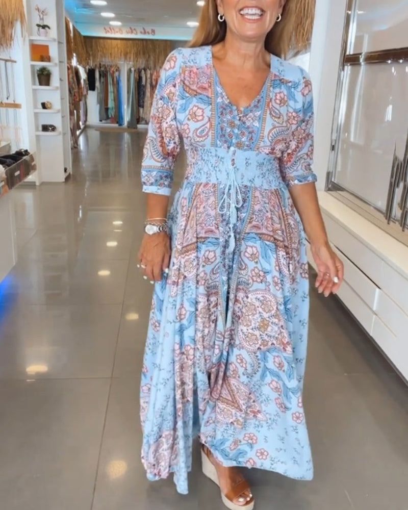 HELIGA - FLOWY SUMMER DRESS