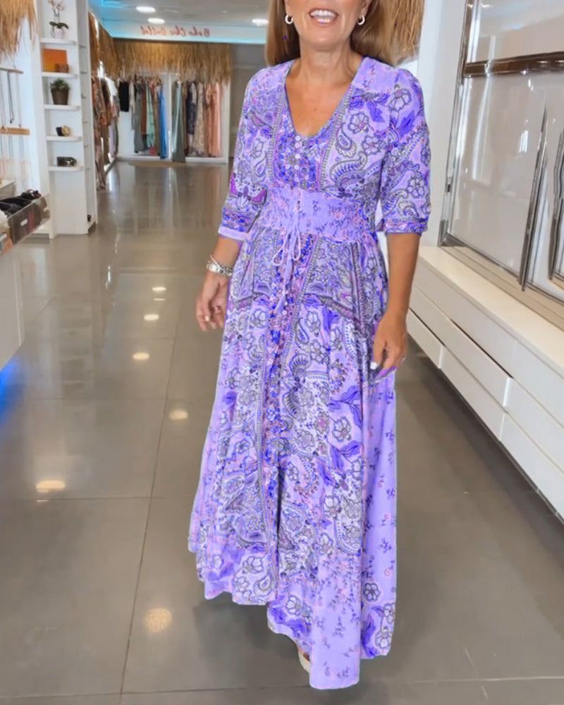 HELIGA - FLOWY SUMMER DRESS