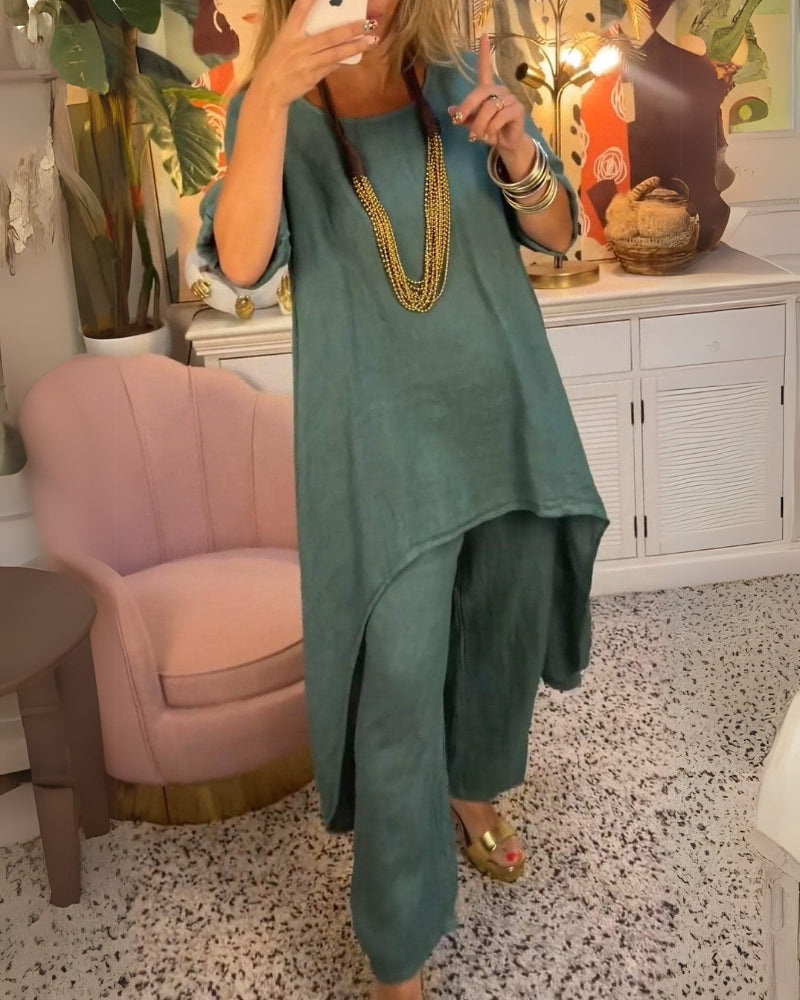 MARILA - COTTON TWO PIECE SET