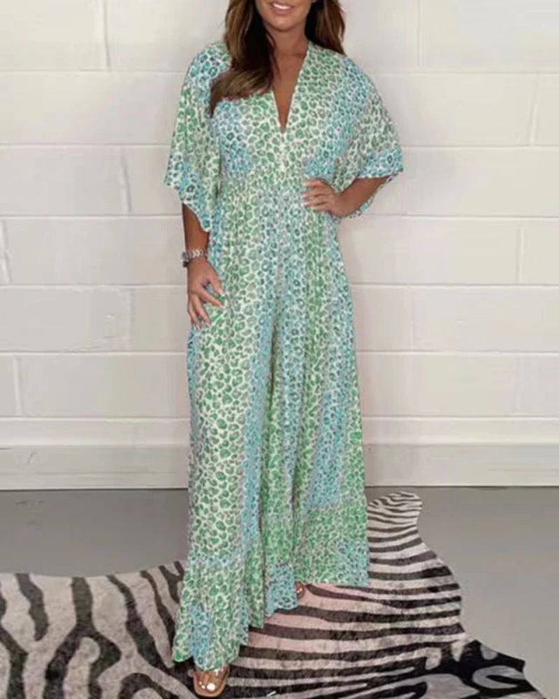 EARTHA - STYLISH FLORAL JUMPSUIT