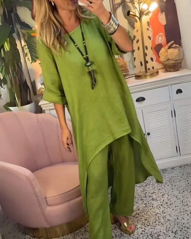 MARILA - COTTON TWO PIECE SET